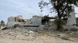 The "Rashad al-Shawa" cultural center was destroyed in the Gaza war.