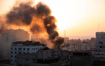 Gaza City, May 12. Khalil Hamra/Associated Press