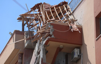 A view of the site where Hussam al-Masri was killed.